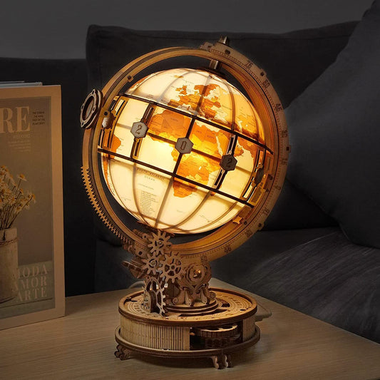 Rokr Luminous Globe – 3D Wooden Model Lamp (180PCS)