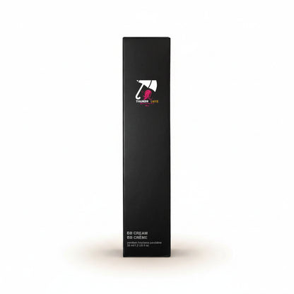 bb cream black package in white background
