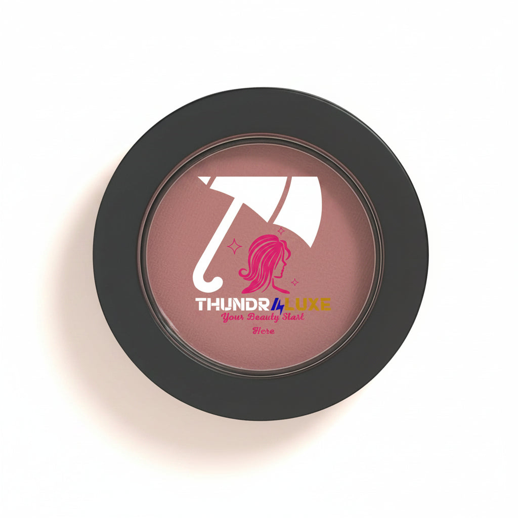 Makeup product with Thundr Luxe logo on a white background