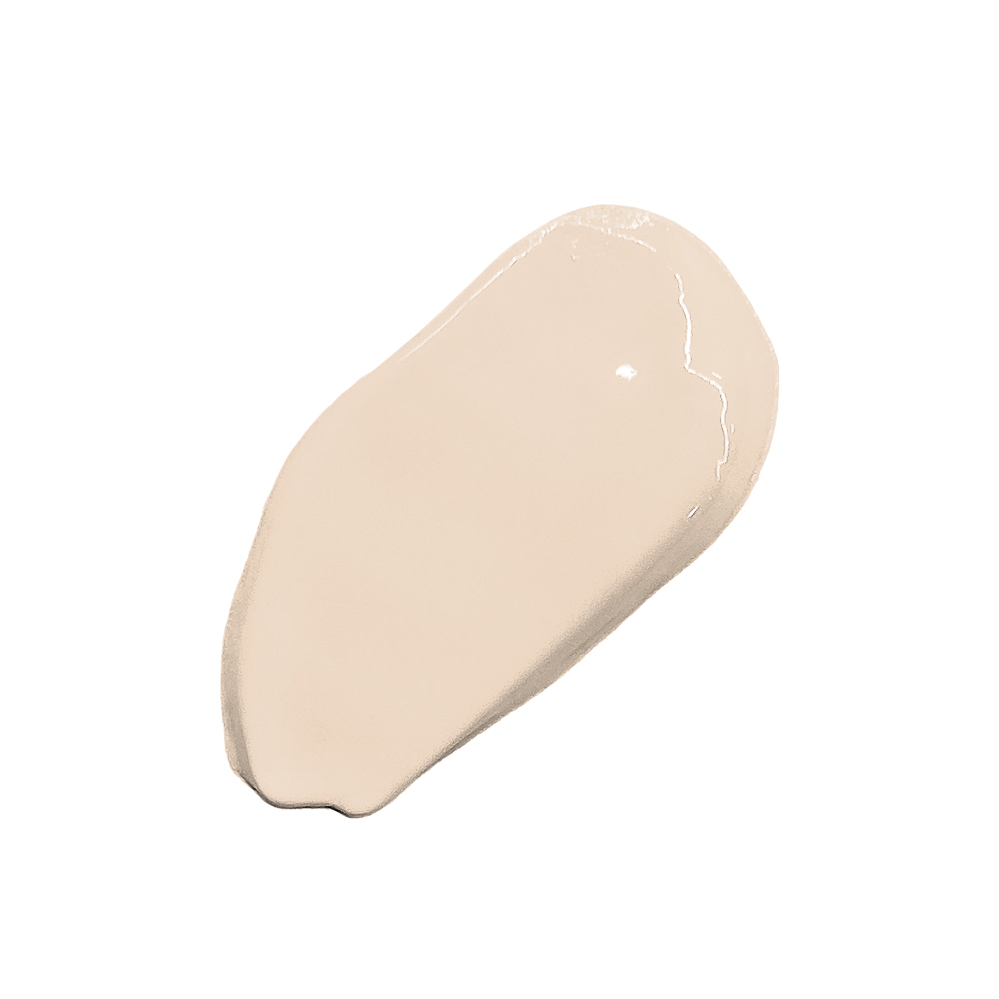Beige paint swatch on a white background