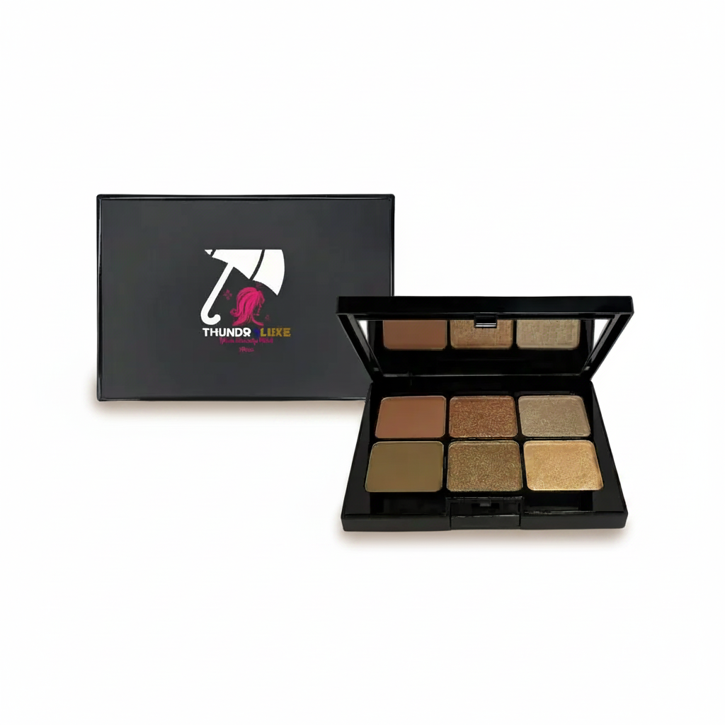 6-Shade Matte & Shimmer Eyeshadow Palette