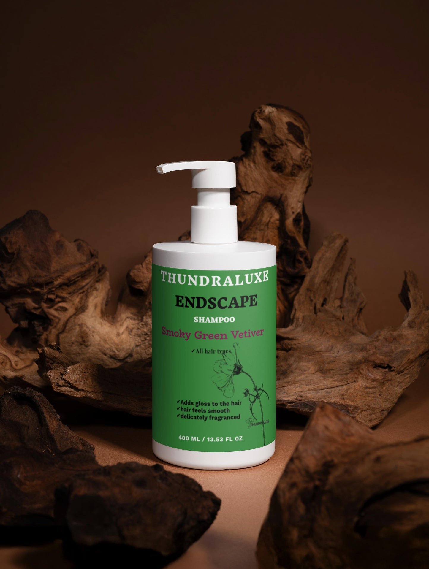 ENDSCAPE Shampoo, Smoky Green Vetiver