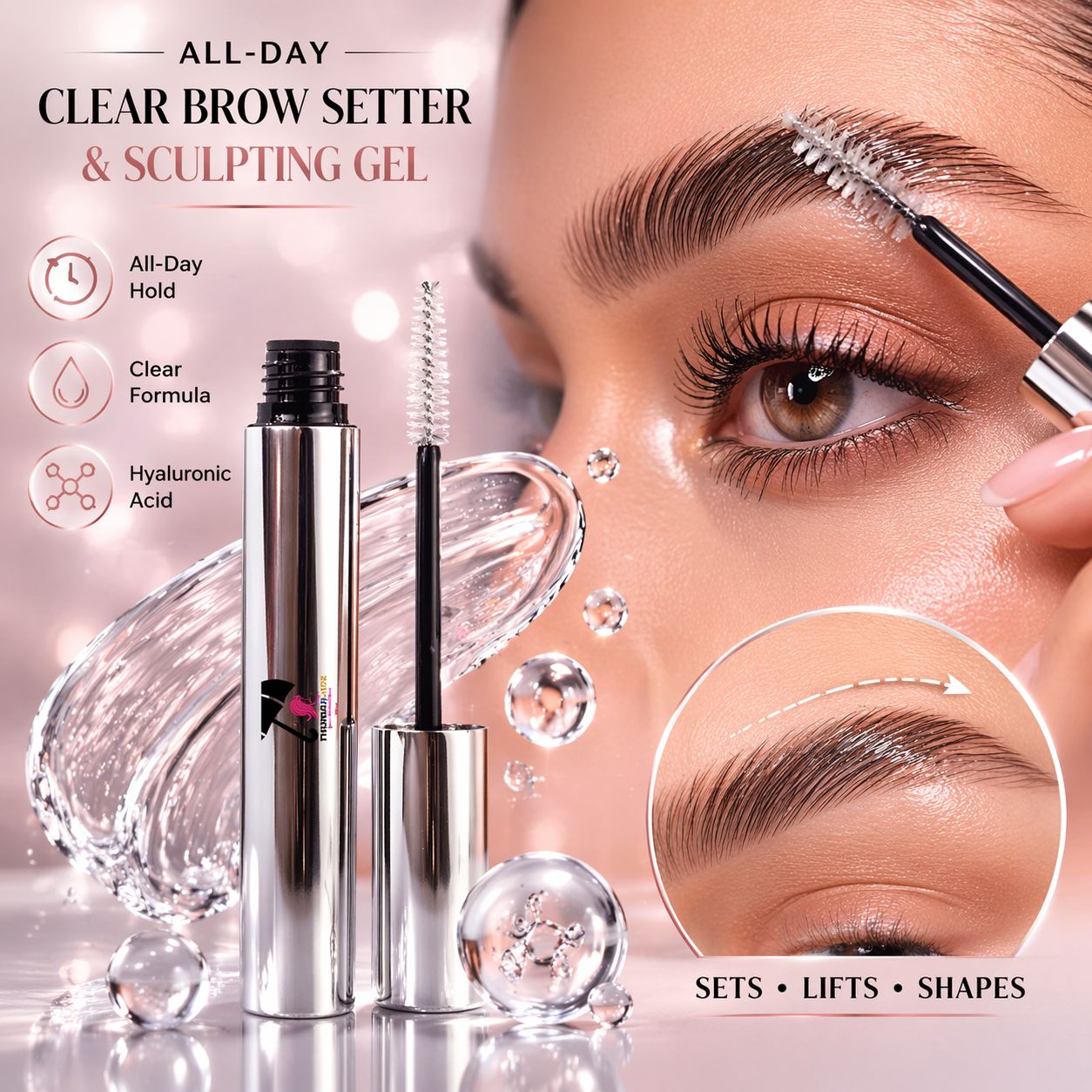 All-Day Clear Brow Setter & Sculpting Gel